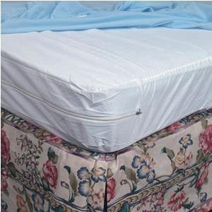 DMI Zippered Plastic Mattress Cover, Full, 54" x 75" x 8" - Image 1