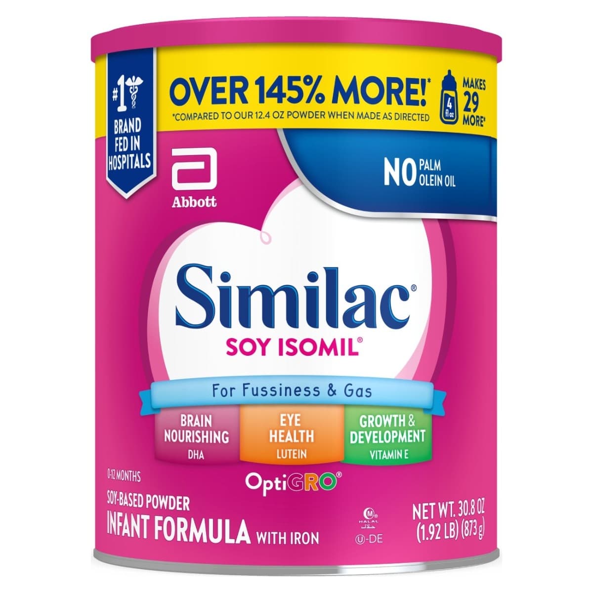 Similac Soy Isomil Infant Formula with Iron, Powder - Image 2
