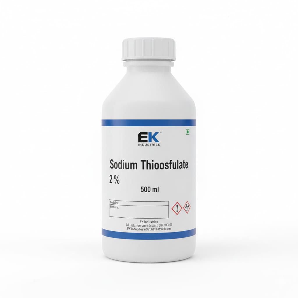 Ek Industries Reagent Sodium Thiosulfate, 2 %, 500 ml - Each