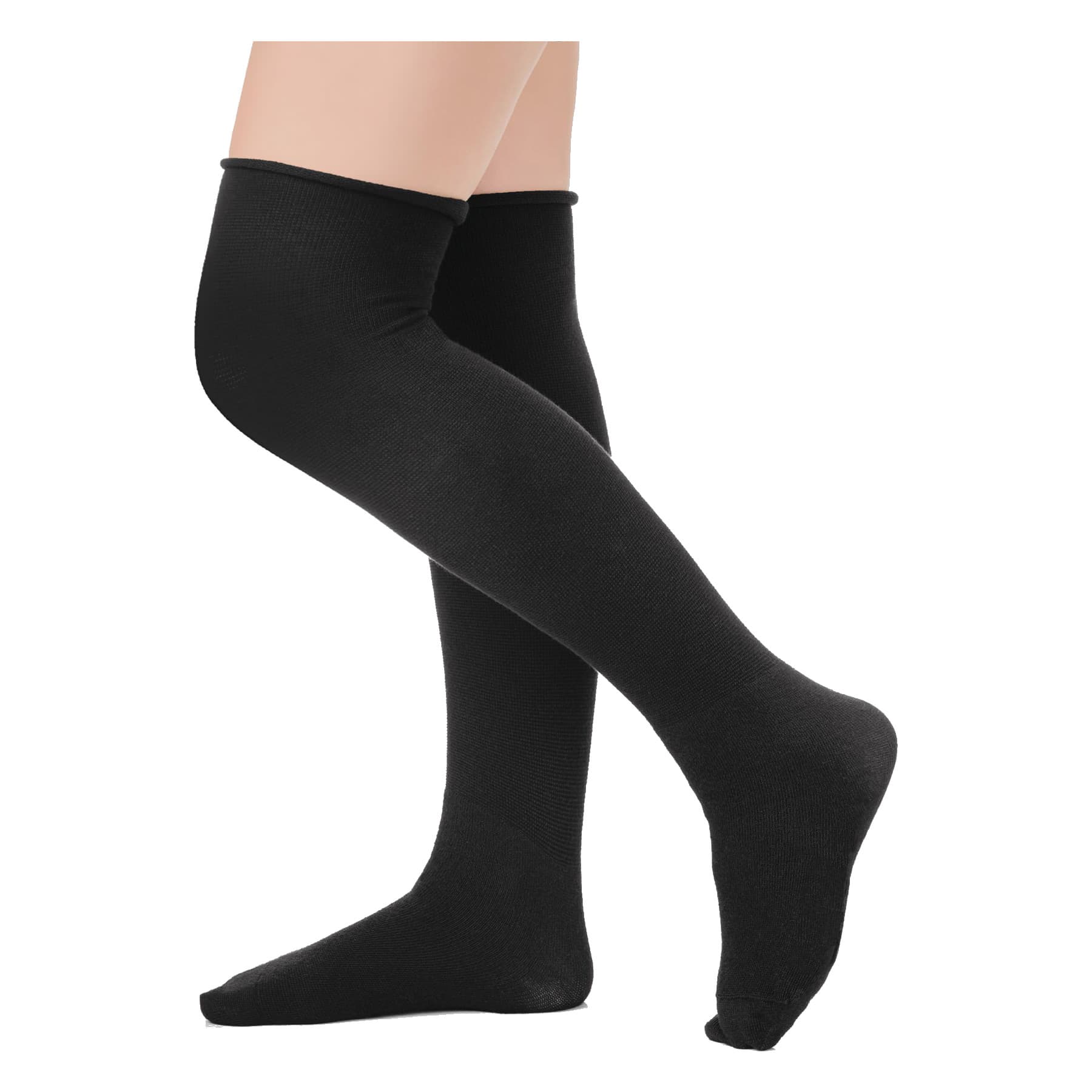 ReadyWrap Lower Extremity Liners, Black - Image 2