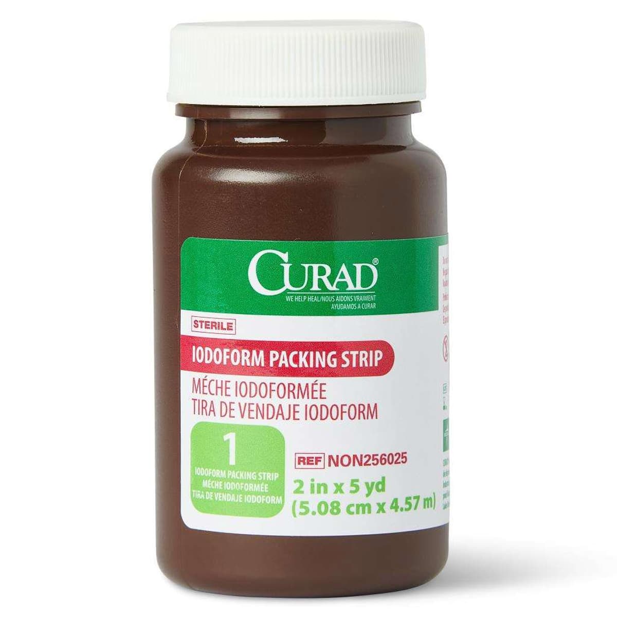 Curad Sterile Iodoform Packing Strip, 2 Inch x 5 Yard - Each - Image 1