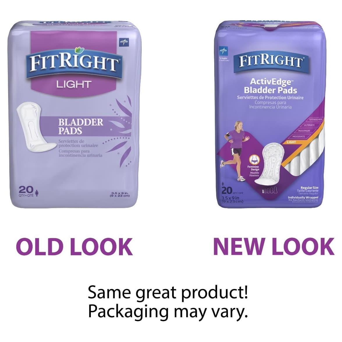 FitRight ActivEdge Women's Bladder Control Pads - Image 4