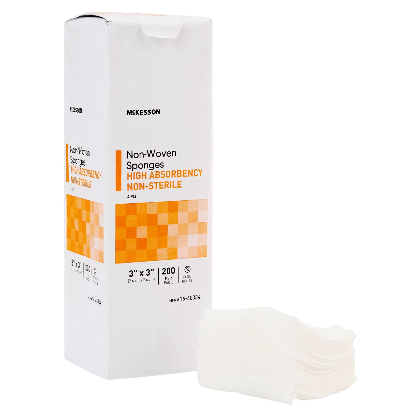 McKesson Non Woven Gauze Sponges - Image 3