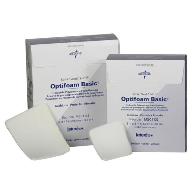 Optifoam Basic Hydrophilic Polyurethane Foam Dressing - Image 1