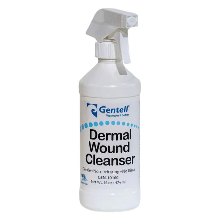 Gentell Dermal Wound Cleanser Spray Bottle NonSterile - Image 3