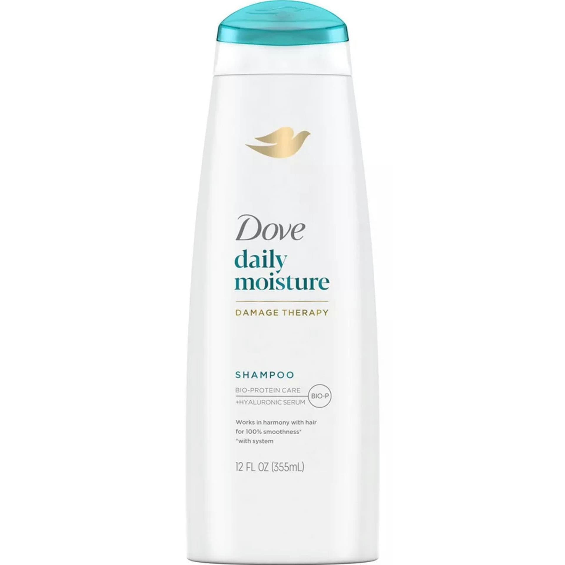 Dove Daily Moisture Damage Therapy Shampoo, Scented, 12 oz - Each
