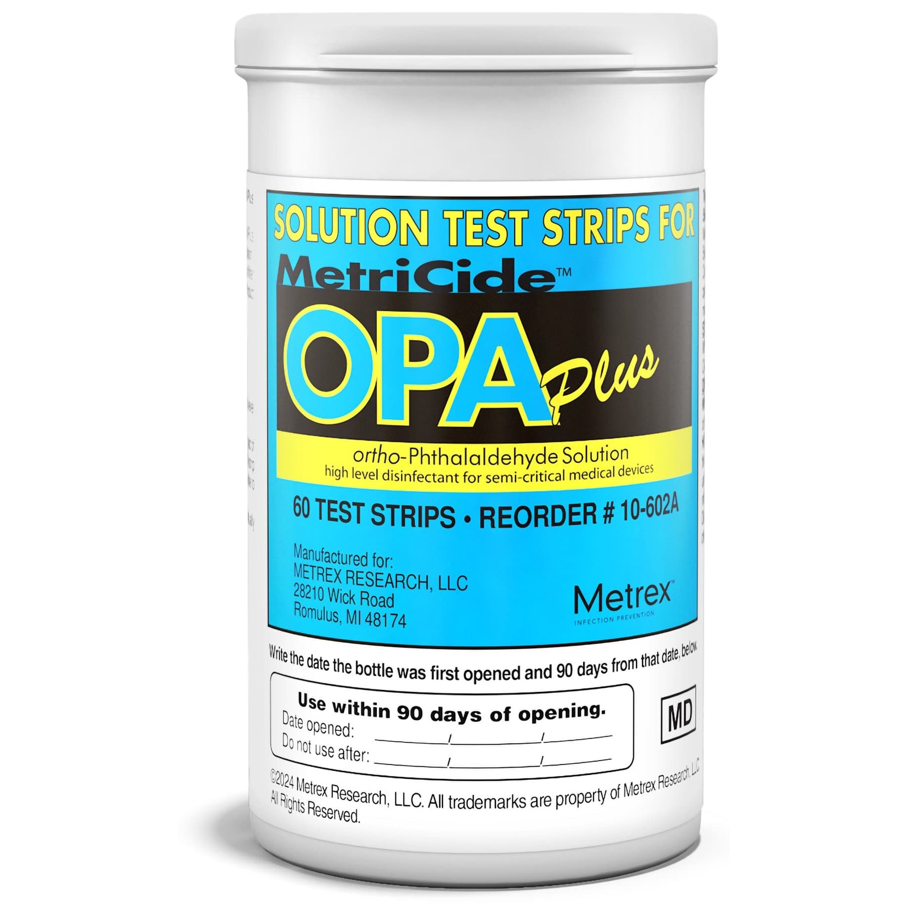 MetriCide OPA Concentration Indicator Strips