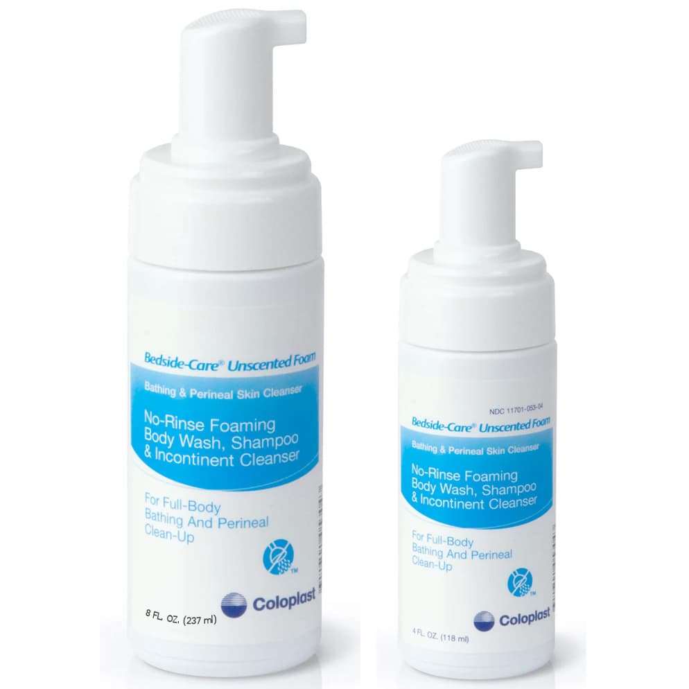 Coloplast Bedside-Care No-Rinse Sensitive Skin Foaming Cleanser