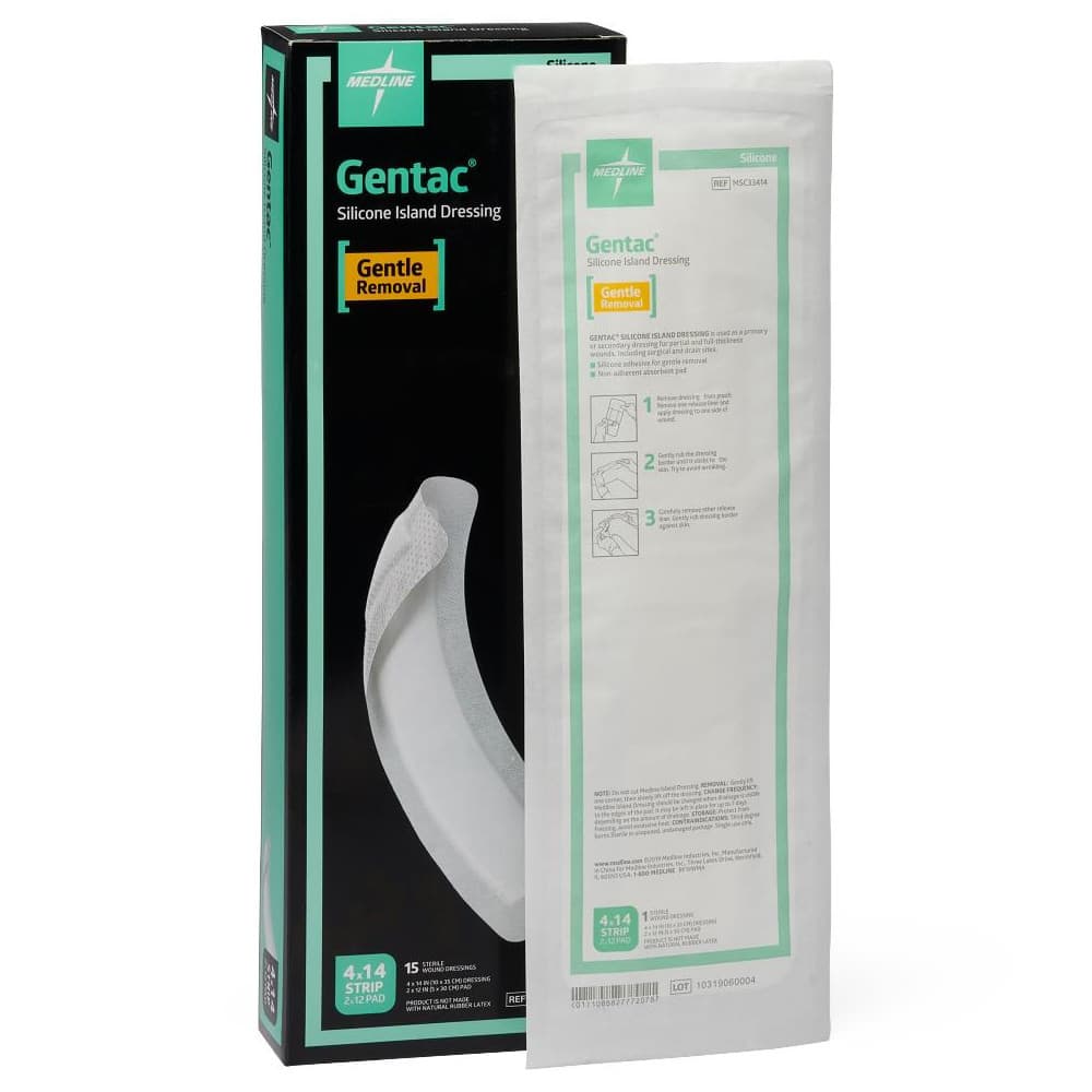 Gentac Silicone Adhesive Island Wound Dressing - Image 6