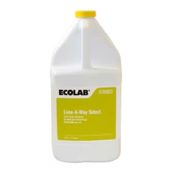Ecolab Lime-A-Way Select Liquid Remover 1 Gallon Jug - Case of 4