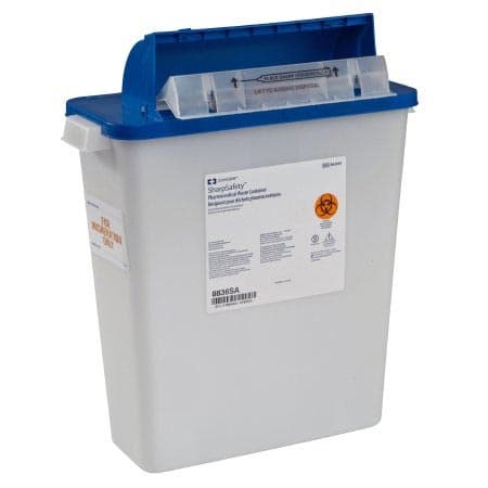 Monoject Non-Hazardous Pharmaceutical Waste Container, 8 Gallon - Case of 10 - Image 1