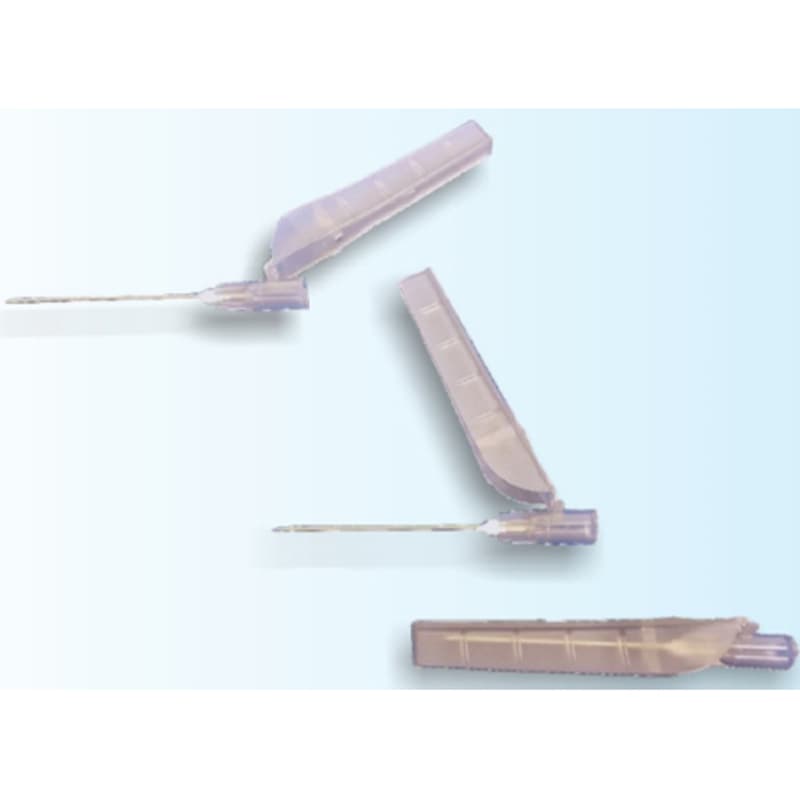 SecureTouch Safety Hypodermic Needle 27 Gauge 1-1/2 Inch Length 1.5 to 1.99 inch - Box of 100