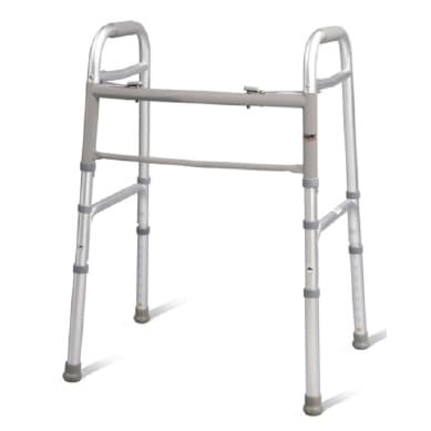 Carex Aluminum Dual Release Folding Walker - Image 1