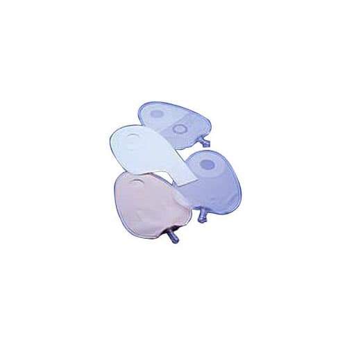 Torbot Feather Lite Ileostomy Pouch, White, 5-1/4" x 13" - Package of 6 - Image 1