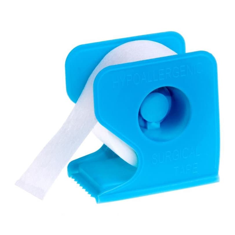 Medline Curad Paper Adhesive Tape, With Dispenser, 2 Inch x 10 Yard - Image 1