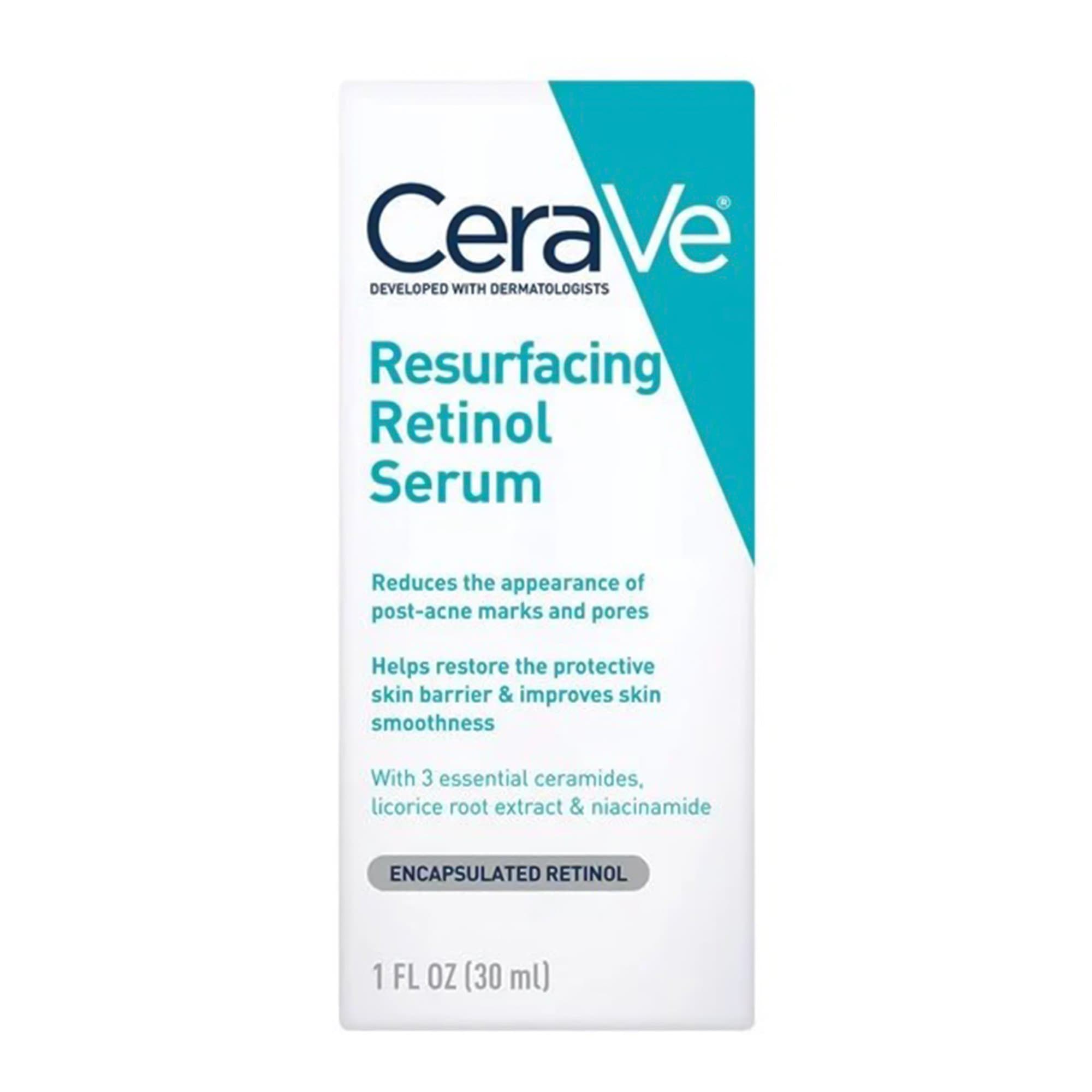 CeraVe Resurfacing Retinol Acne Treatment Serum - Each - Image 1