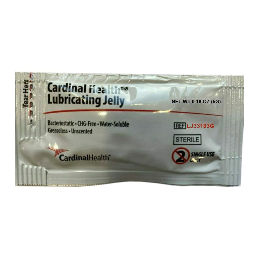 Cardinal Health Lubricating Jelly, Foil Pack - Image 2