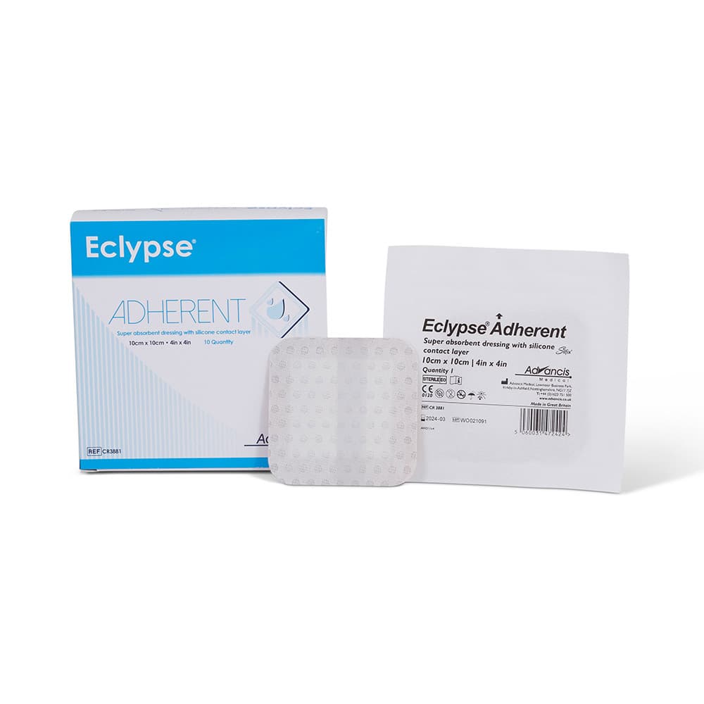 Eclypse Adherent Super Absorbent Dressing