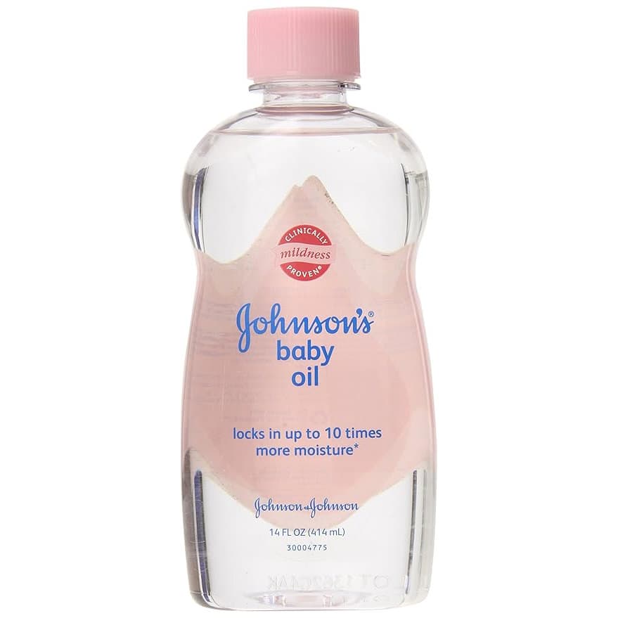 Johnson's and Johnson Baby Oil Bottle, 14 oz - Image 1