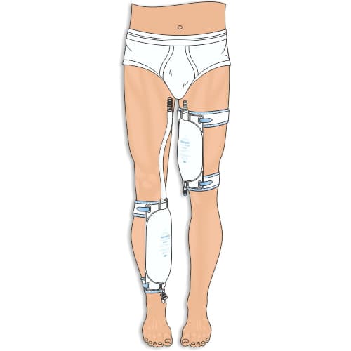 Urocare Fitz-All Disposable Universal Fabric Leg Bag Strap - Image 4
