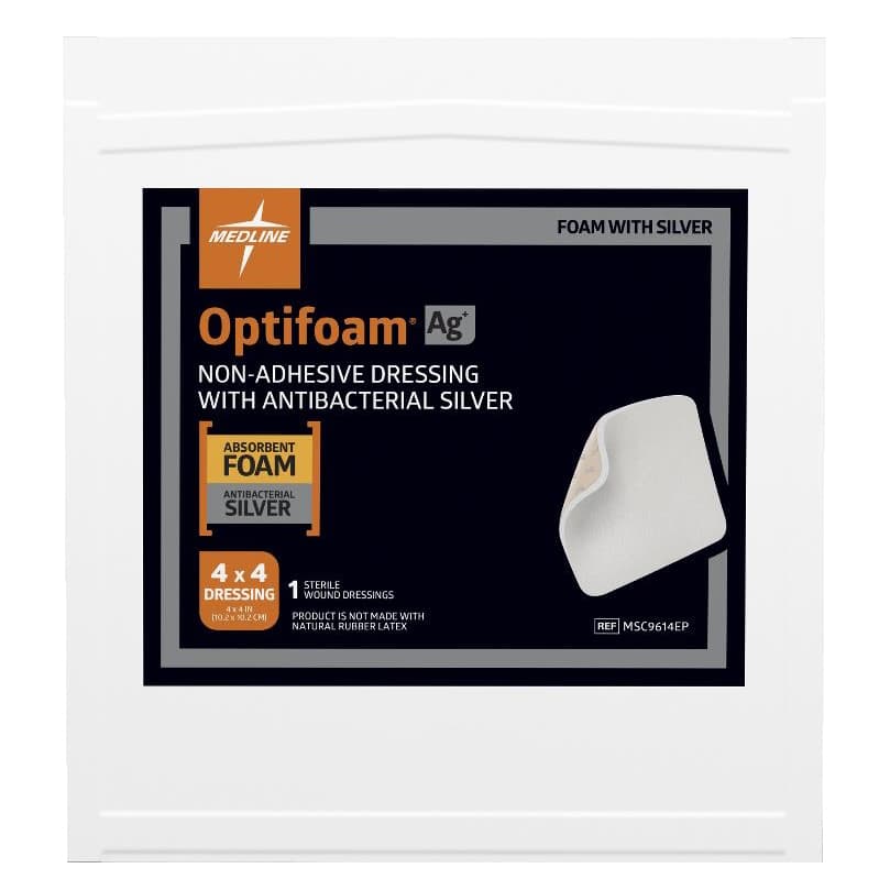 Optifoam Ag Nonadhesive Foam Dressing - Image 2