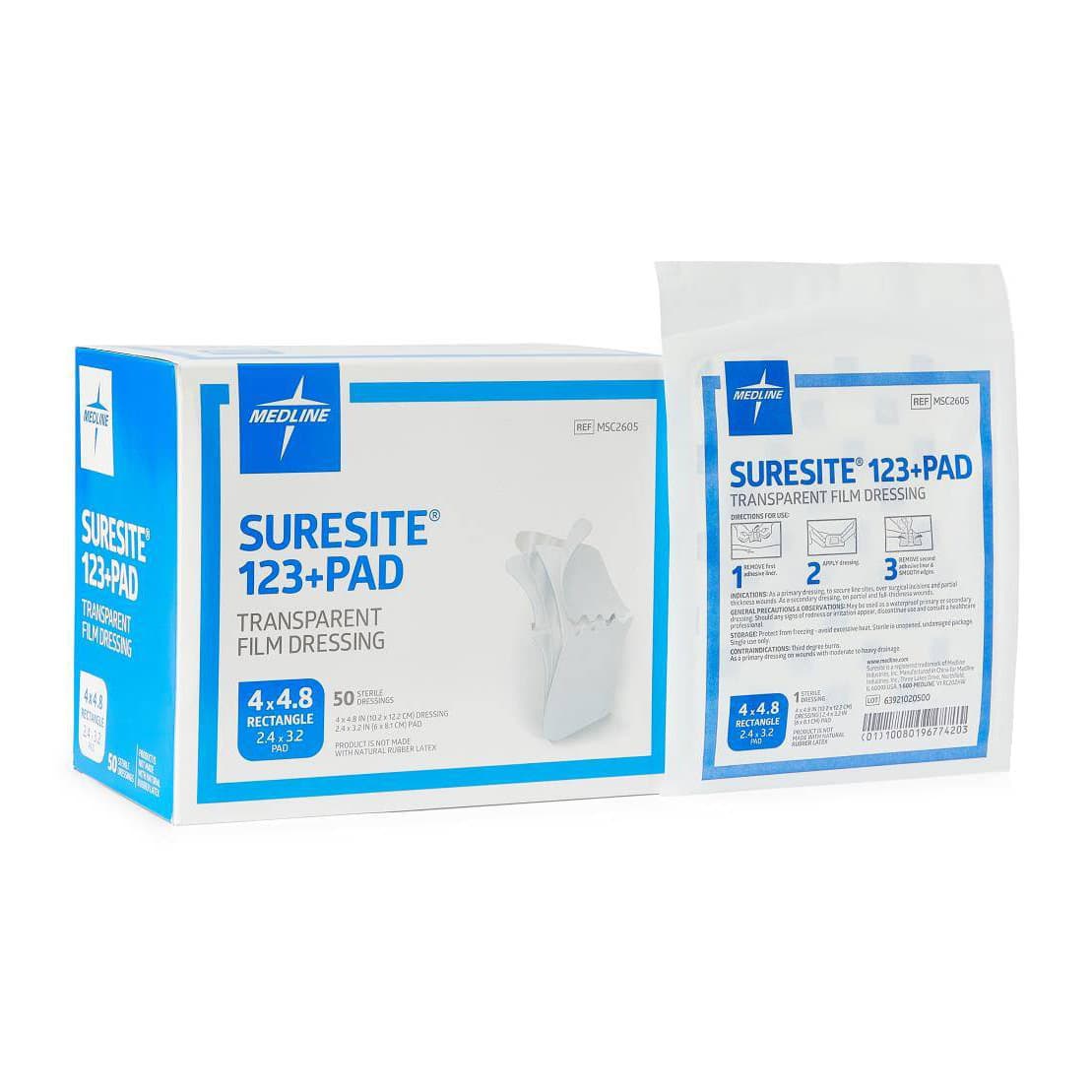 Suresite 123+ Pad Transparent Film Dressing - Image 2