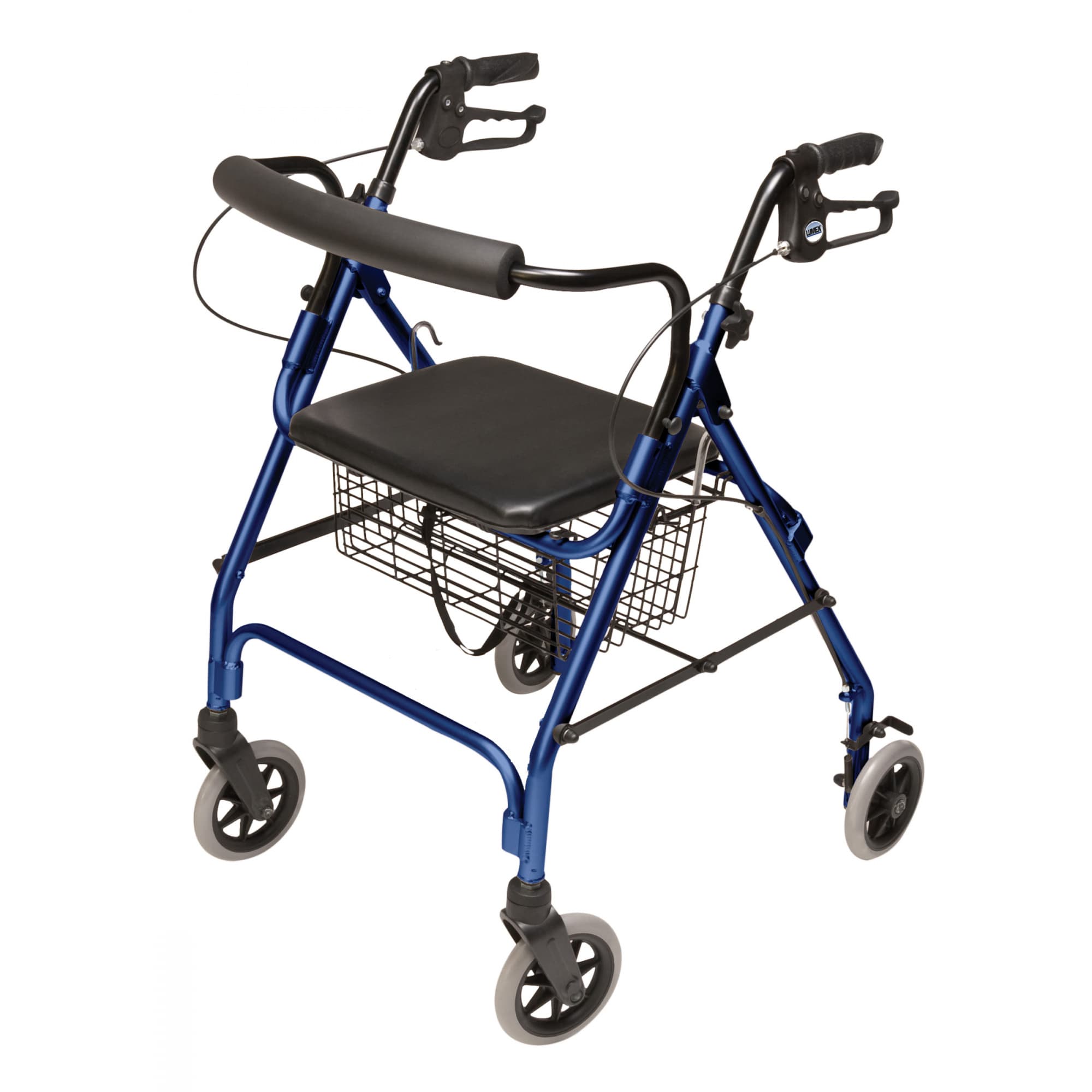 Lumex Walkabout Lite Four-Wheel Rollator - Image 4