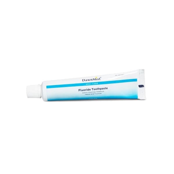 DawnMist Toothpaste Tube, Mint Flavor, 1.5 oz, Paste - Case of 144 - Image 1