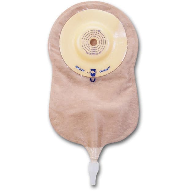 UltraMax 1-Piece Shallow Convex Urostomy Pouch - Image 1