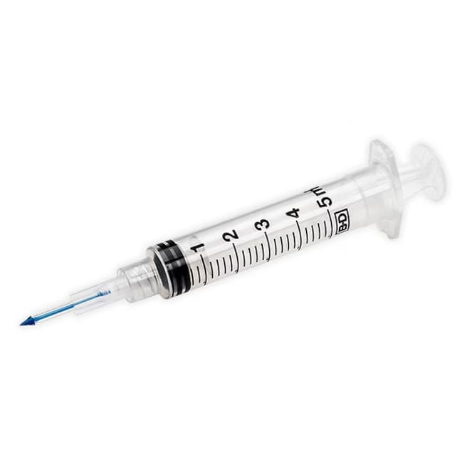 Interlink Cannula with Syringe, 15 Gauge, 0.1 cc Increments, 3 mL - Box of 100 - Image 1