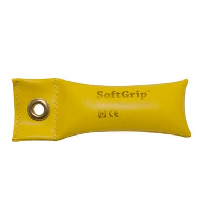 CanDo SoftGrip Hand Weights, Yellow, 1 Lbs - Image 1
