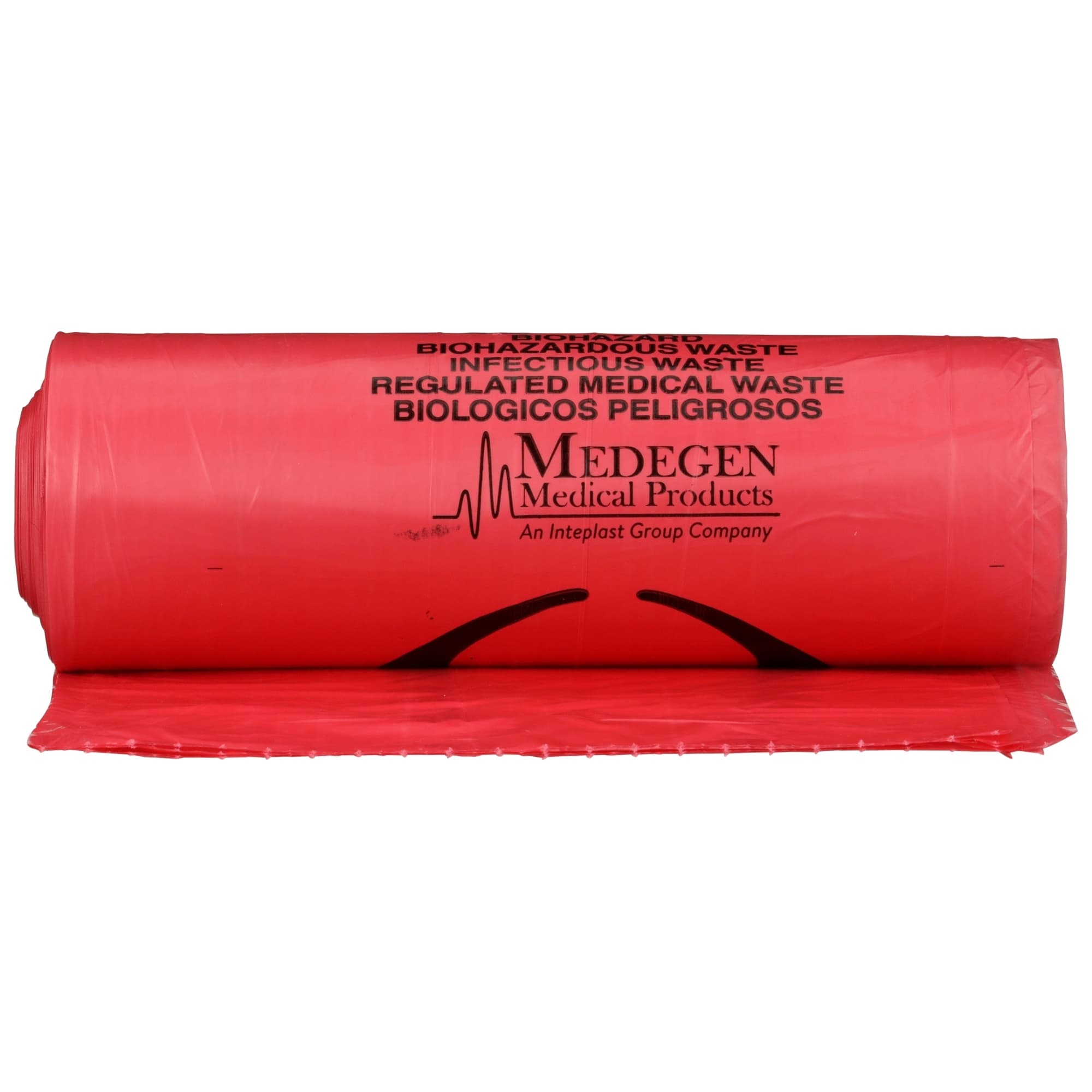 McKesson Red Infectious Waste Bag, 30 to 33 gallon - Image 2