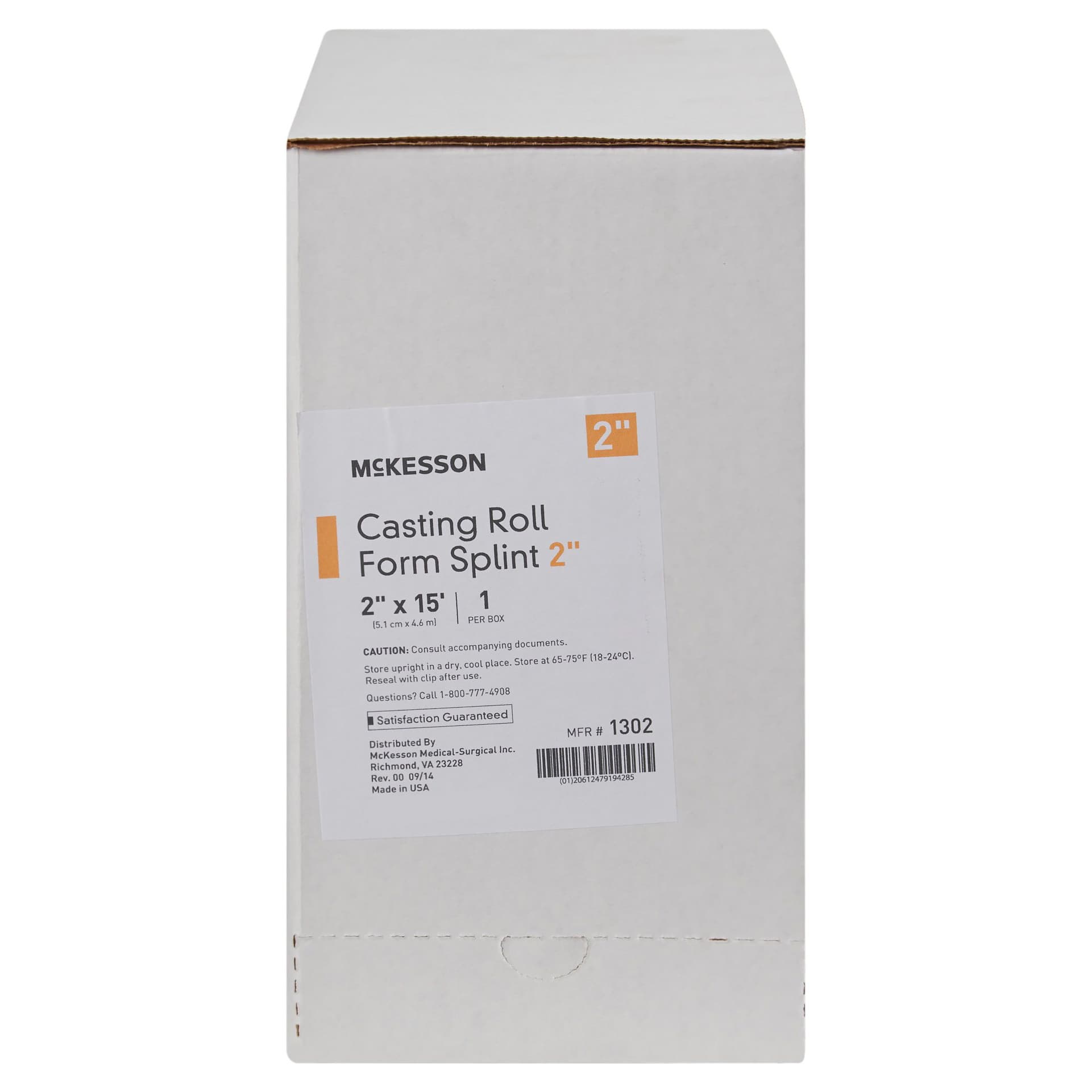 McKesson Padded Splint Roll White NonSterile - Image 2