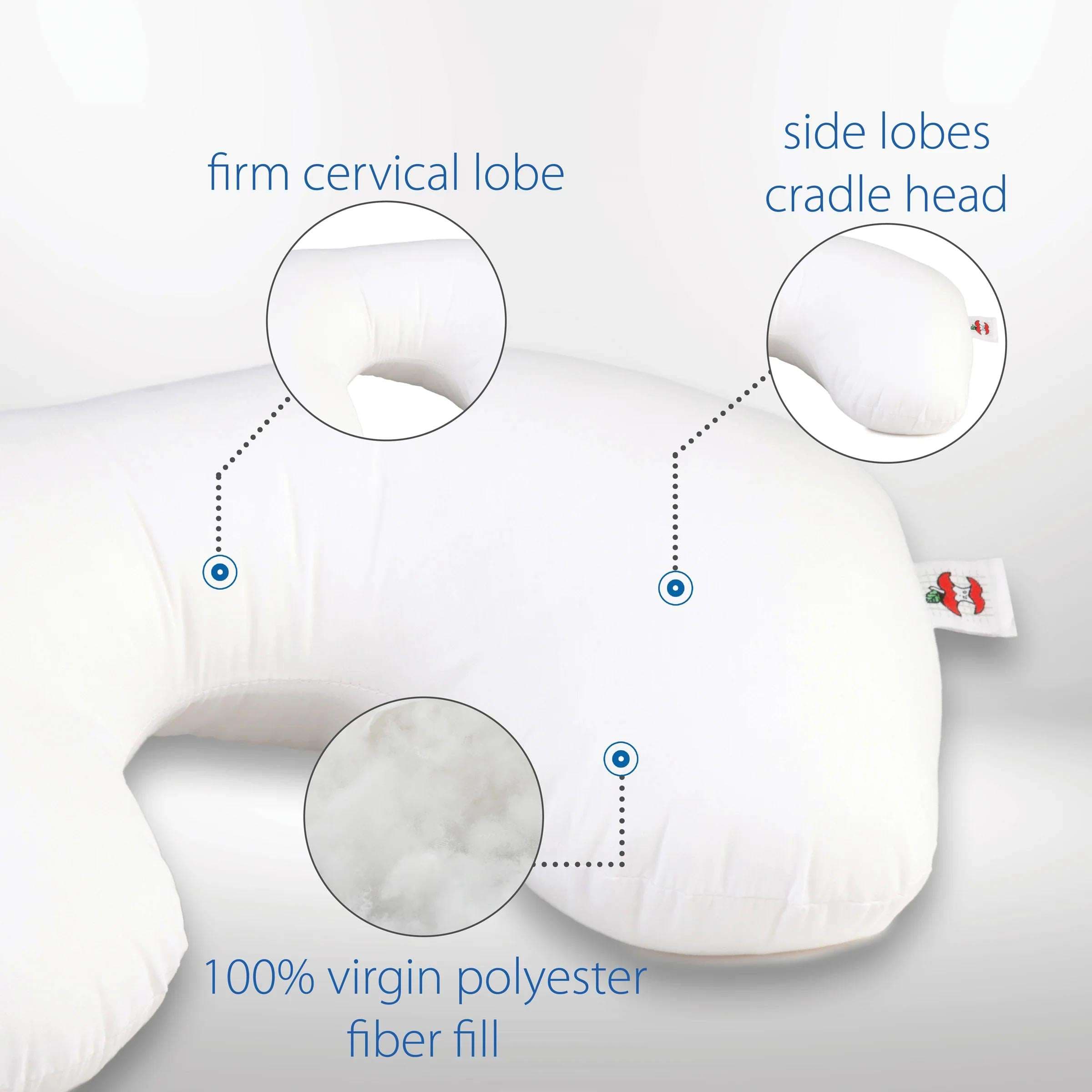 Core Products Travel Core Pillow 18" x 9" - Image 4