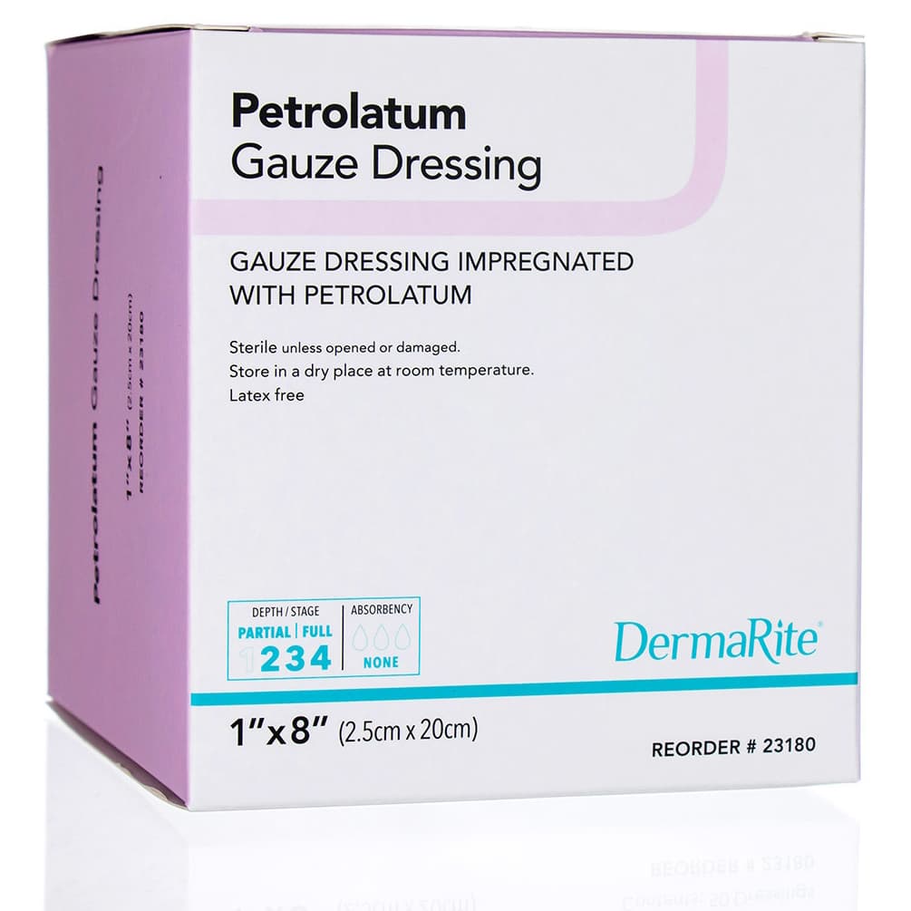 DermaRite Petrolatum Gauze Dressing