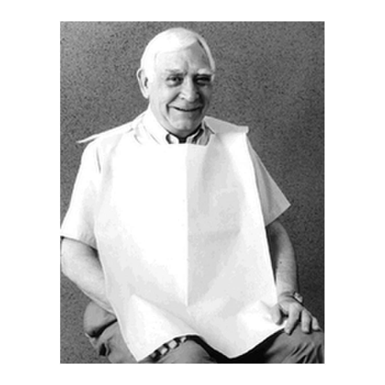 Encore White Bib, 18 x 30 Inch - Case of 150