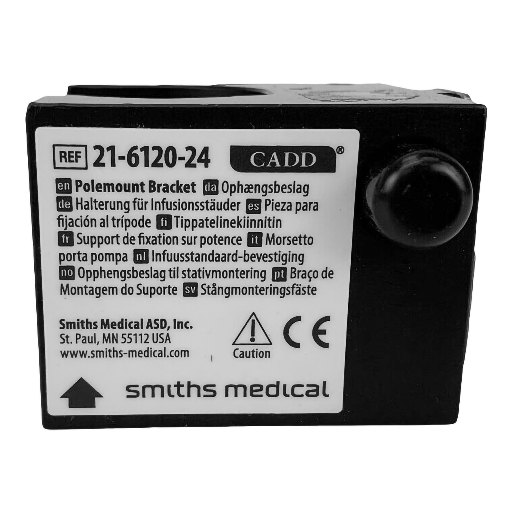 ICU Medical CADD-Solis Pump Bracket For Mounting Pump to IV Pole - Image 2