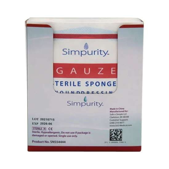 Simpurity Gauze Sterile Sponge Dressing - Image 3