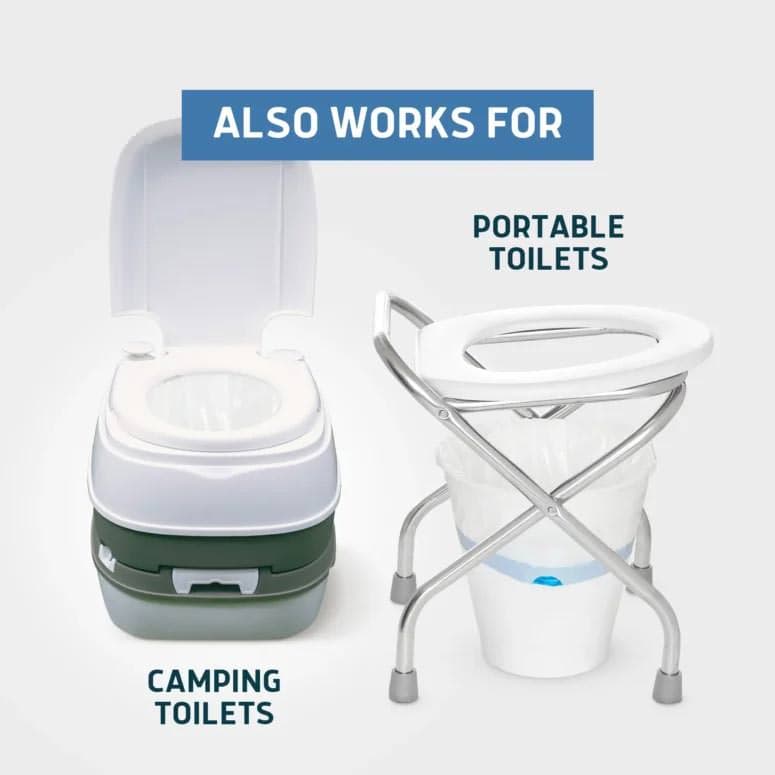 fit on any indoor or outdoor toilets