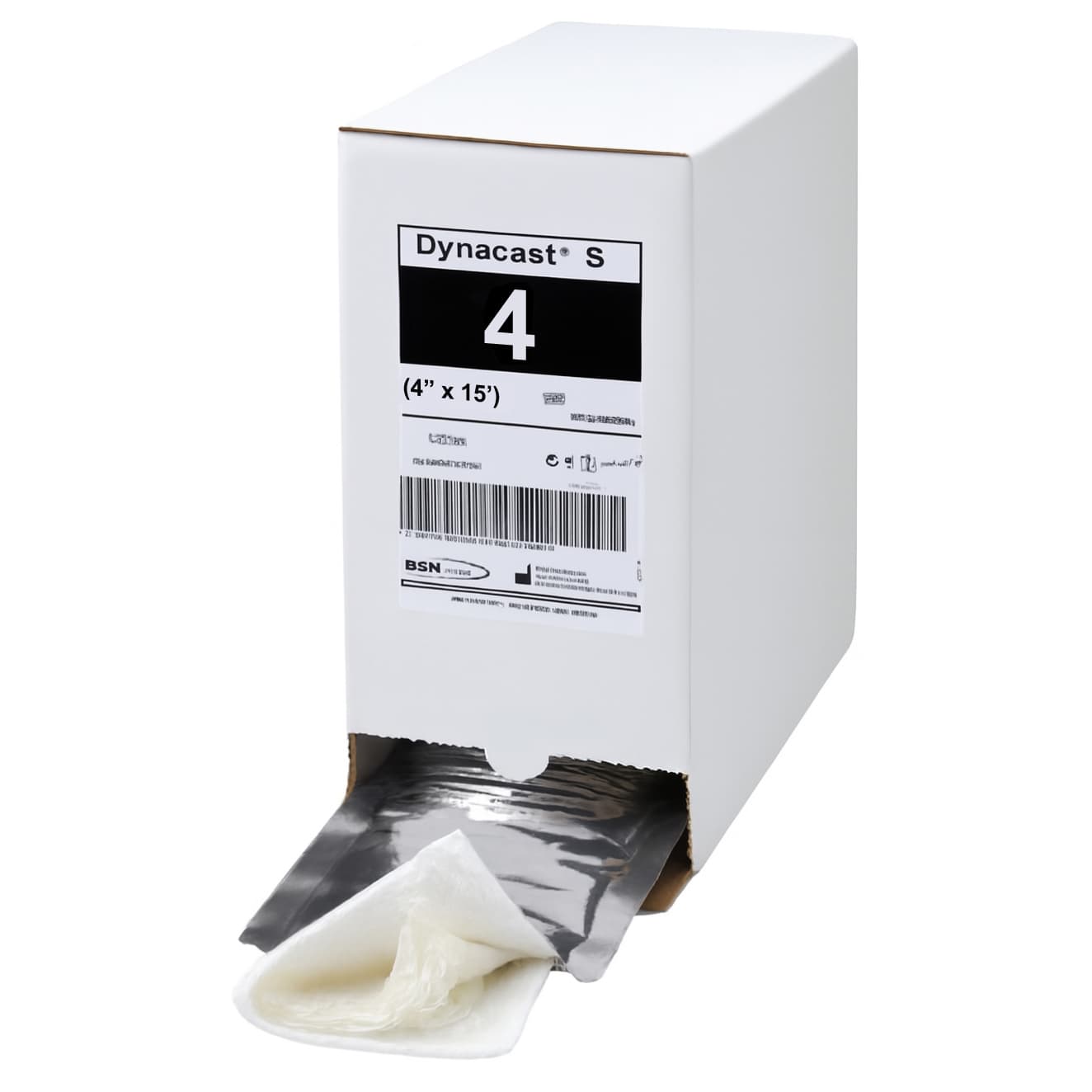 Dynacast S Fiberglass Cast Splint, 4 Inch x 15 Feet - Roll - Image 1