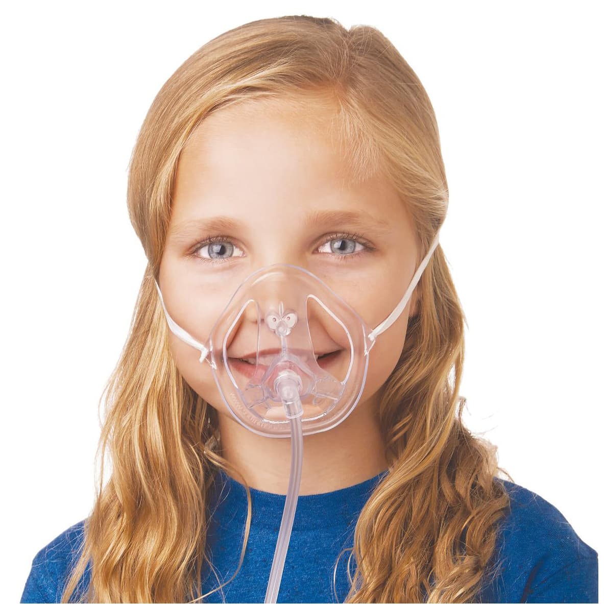 Medline OxyMask Adult Plus Oxygen Mask, 7' Tubing - Image 2