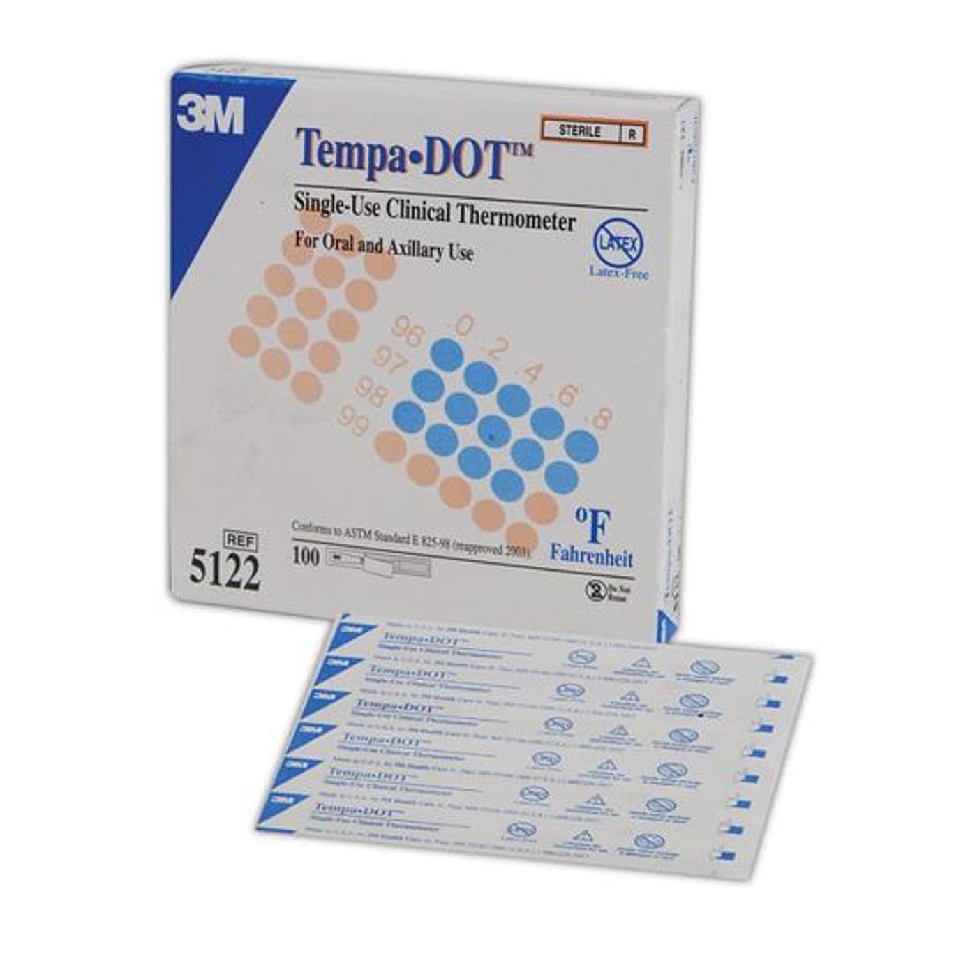 3M Tempa DOT Oral-Axillary Clinical Thermometer - Image 2