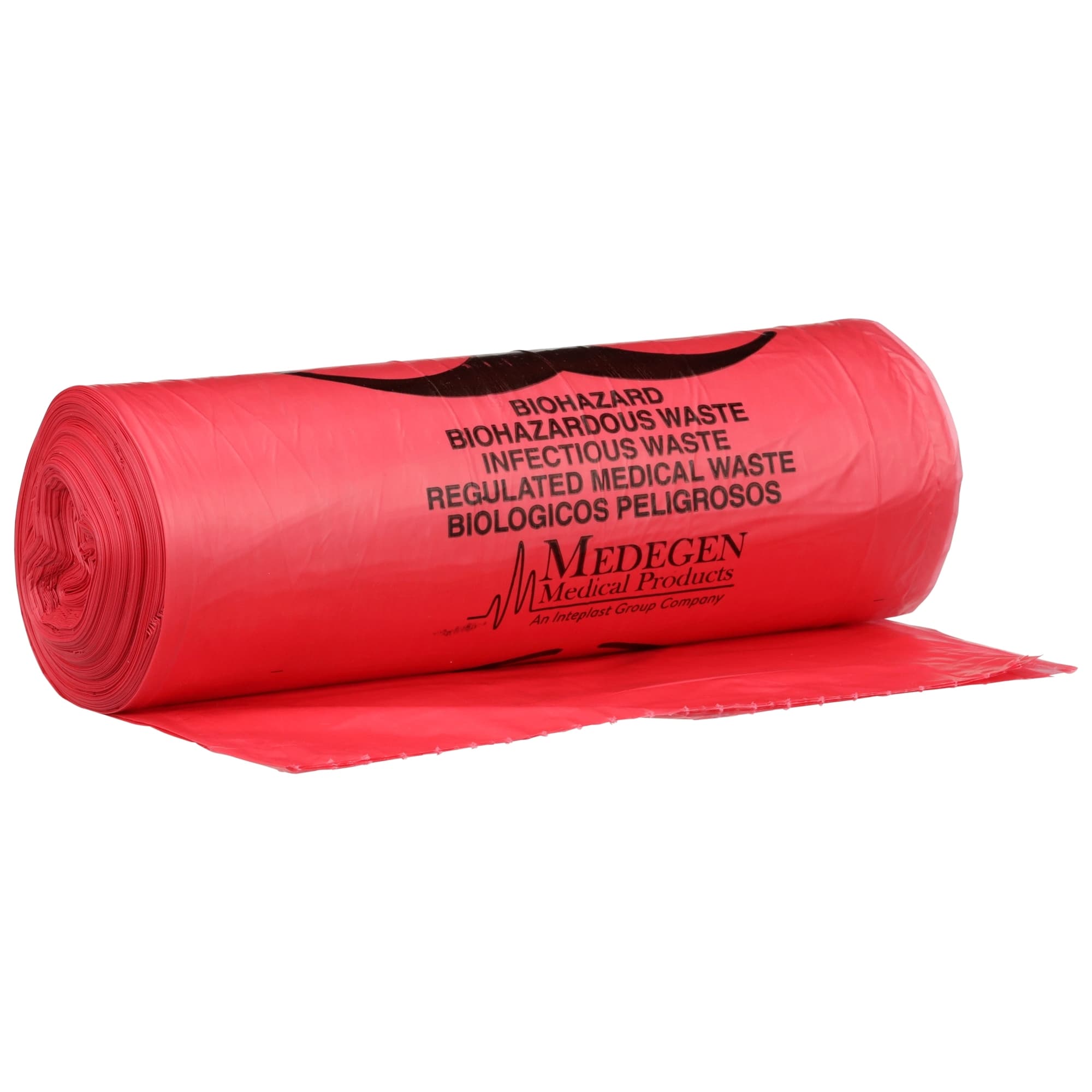 McKesson Red Infectious Waste Bag, 30 to 33 gallon - Image 1