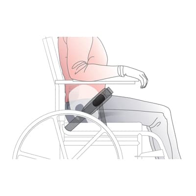 Bodypoint® 4-point padded Hip Belt with sub-ASIS Pad - Image 2