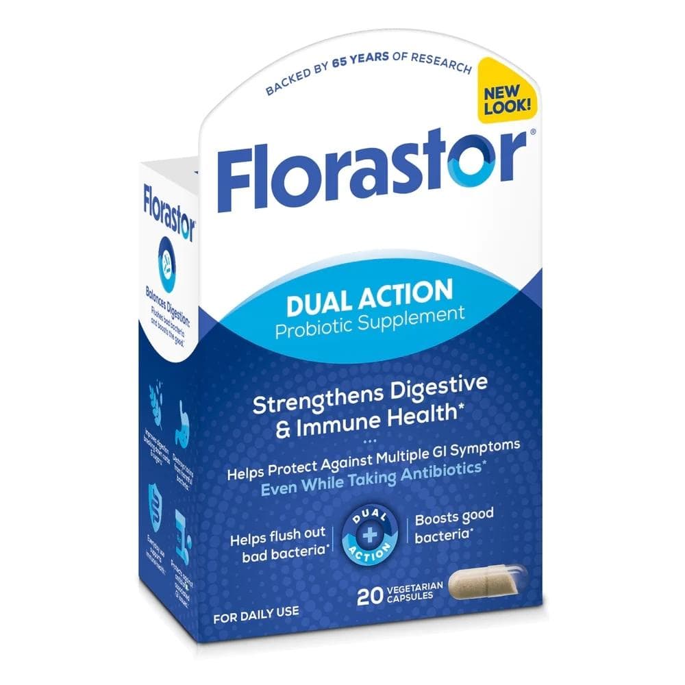 Florastor Dual Action Probiotic Supplement - Image 1