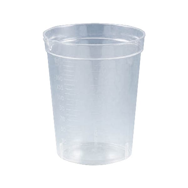 Globe Scientific Specimen Container with Pour Spout, Graduated - Case of 500 - Image 1