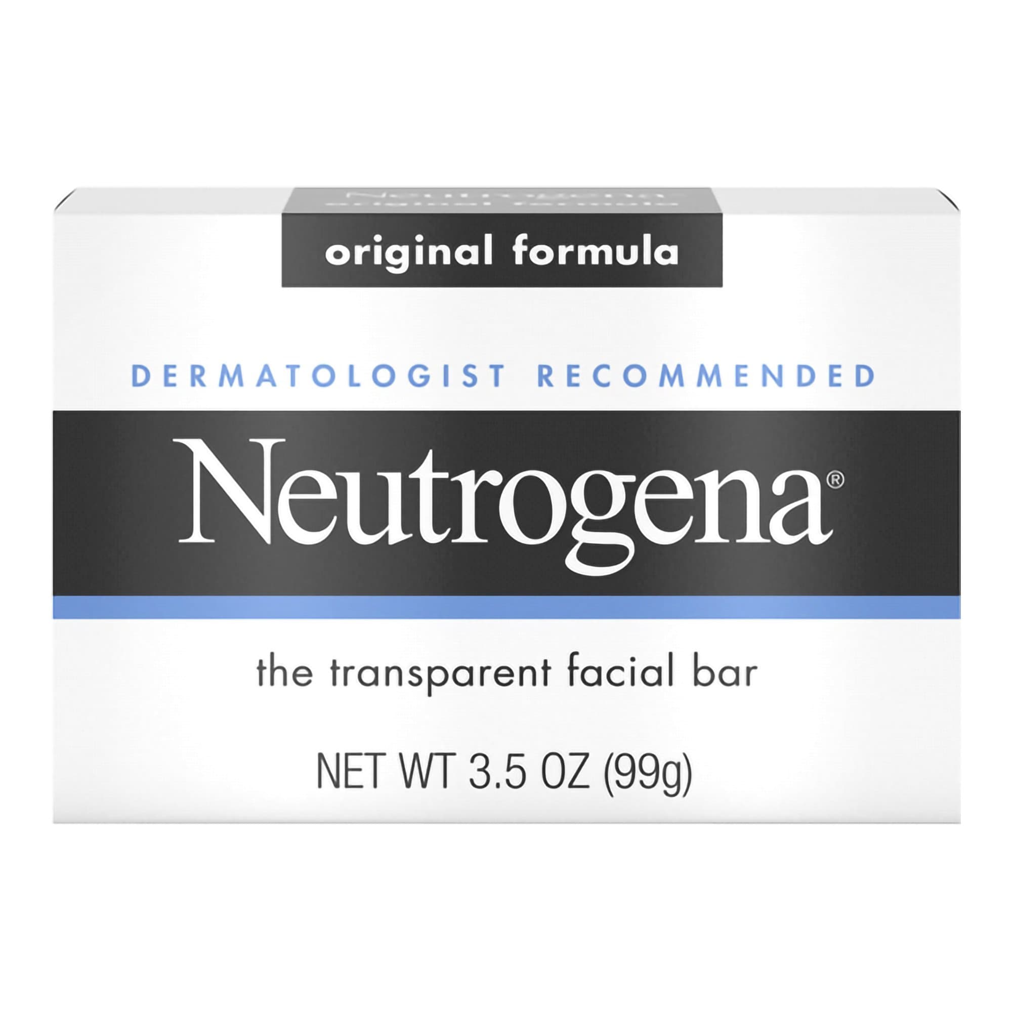 Neutrogena Transparent Facial Cleanser Bar, 3.5 oz - 1 Each