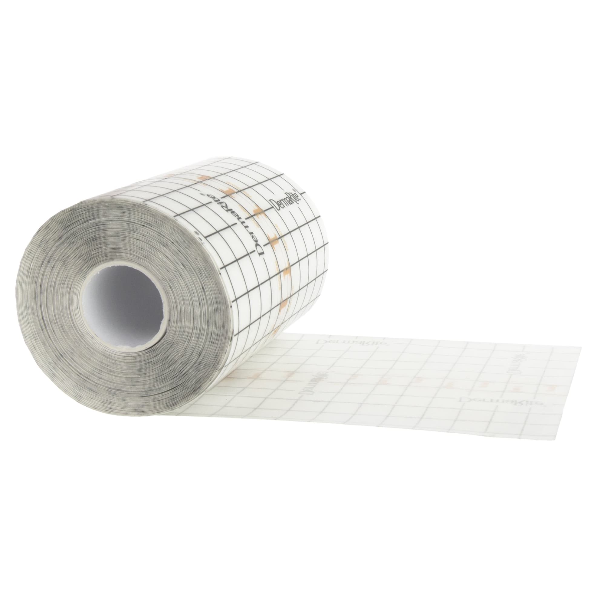 DermaView Roll Transparent Film Semipermeable Adhesive Roll with Grid, 4 Inch x 11 Yards - Each - Image 3