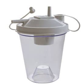 ReliaMed Essentials Suction Canister, 800cc with Floater Top