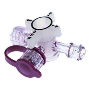ICU ENFit Lopez Closed Enteral Tube Valve with Tethered Cap
